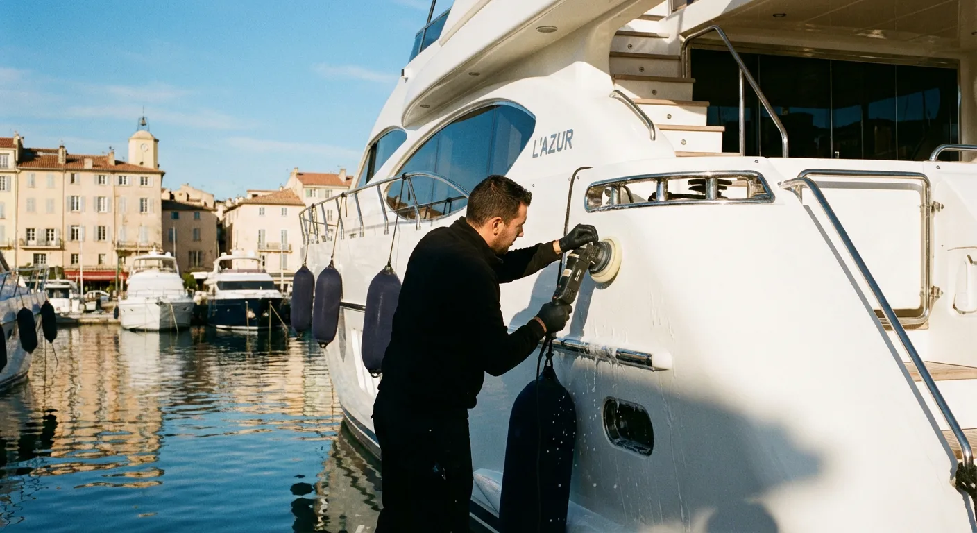 Nettoyage de bateau à domicile à Bordeaux — La Clean Touch, service professionnel à domicile